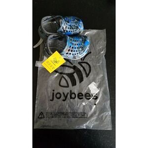 Kids Toddler 4/5 (5 1/2" Long) Joybees Slip-On Clog Water Shoe Blue & Gray Camo